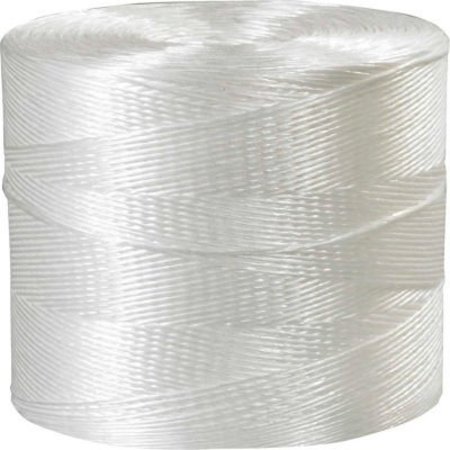Box Packaging Global Industrial„¢ Polypropylene Tying Twine, 1 Ply, 10500'L, 110 Lbs., White TWT1050